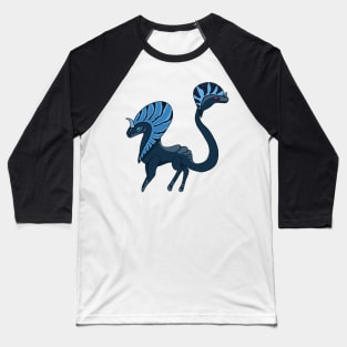 Two heads are better than one Serpent Dragon :: Dragons and Dinosaurs Baseball T-Shirt